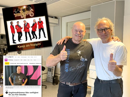 Berättar om The Boppers genom bild som kan tala